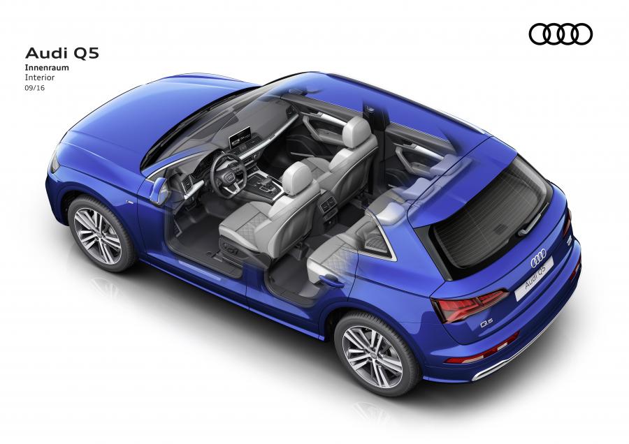 Схема Audi Q5 TFSI Quattro S-Line 2016 года  (WW) (фото 93 из 110)